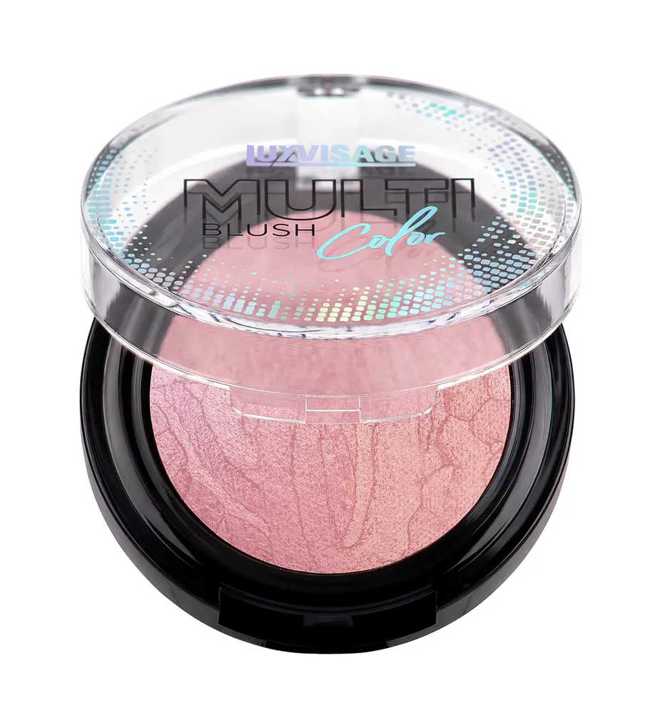 Румяна LUXVISAGE MULTI Color тон 200 Sunrise Pink, розовый, фото 2