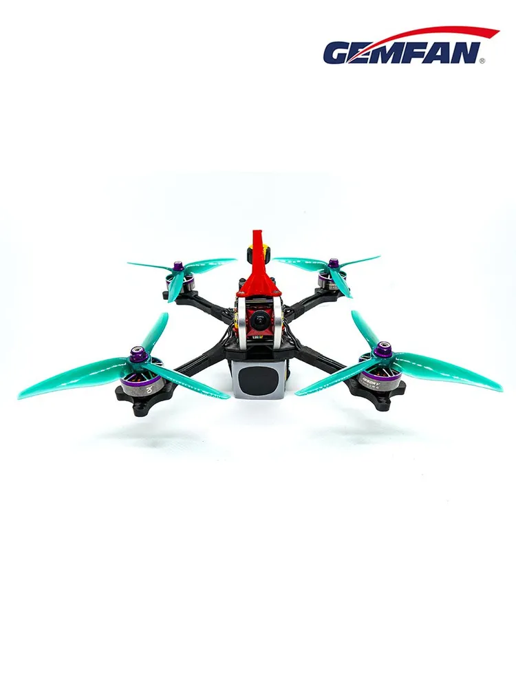 Пропеллеры FPV 5" GemFan Hurricane 51466V2(4 штуки), зелёные, зеленый, фото 3