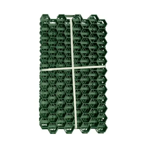Газонная решетка BEGINIA пластик 70x40x3.2 см цвет черный 4 шт., 70x40x3.2 см, 4 шт, зеленый, фото 3
