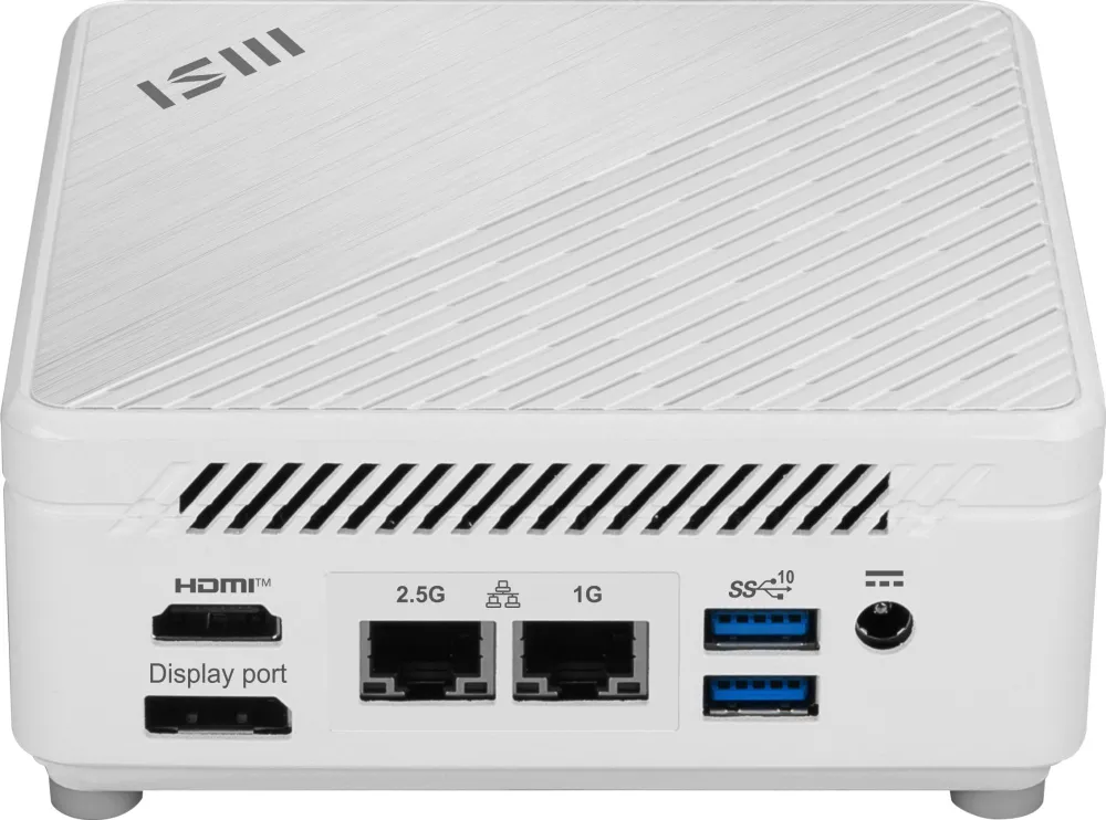 MSI Мини-ПК 9S6-B0A822-641 (Intel Core 3 100U, RAM 8 ГБ, SSD 512 ГБ, Intel Graphics, Без ОС), 9S6-B0A822-641, белый, 8 ГБ, 512 ГБ, фото 4
