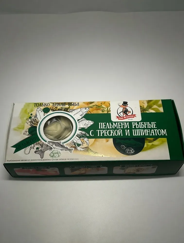 Пельмени рыбные с треской и шпинатом 400 гр, 400 г, фото 4