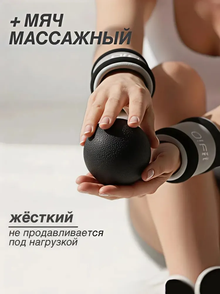 O!Fit Утяжелители 2шт  , 2 кг, 2 шт, 2 кг, фото 5
