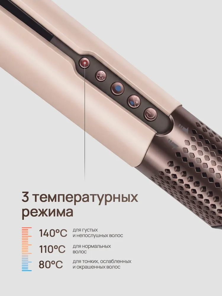 PRO Фен-выпрямитель Day Sonic ICON Pure HDS-010P, фен выпрямитель для волос, вариант, фото 4