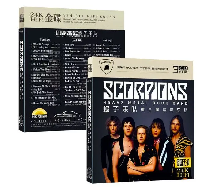 CD диск группы Scorpions, хэви-метал рок, автомобильный аудио диск, англоязычные хиты для дома и машины, вариант, фото 5