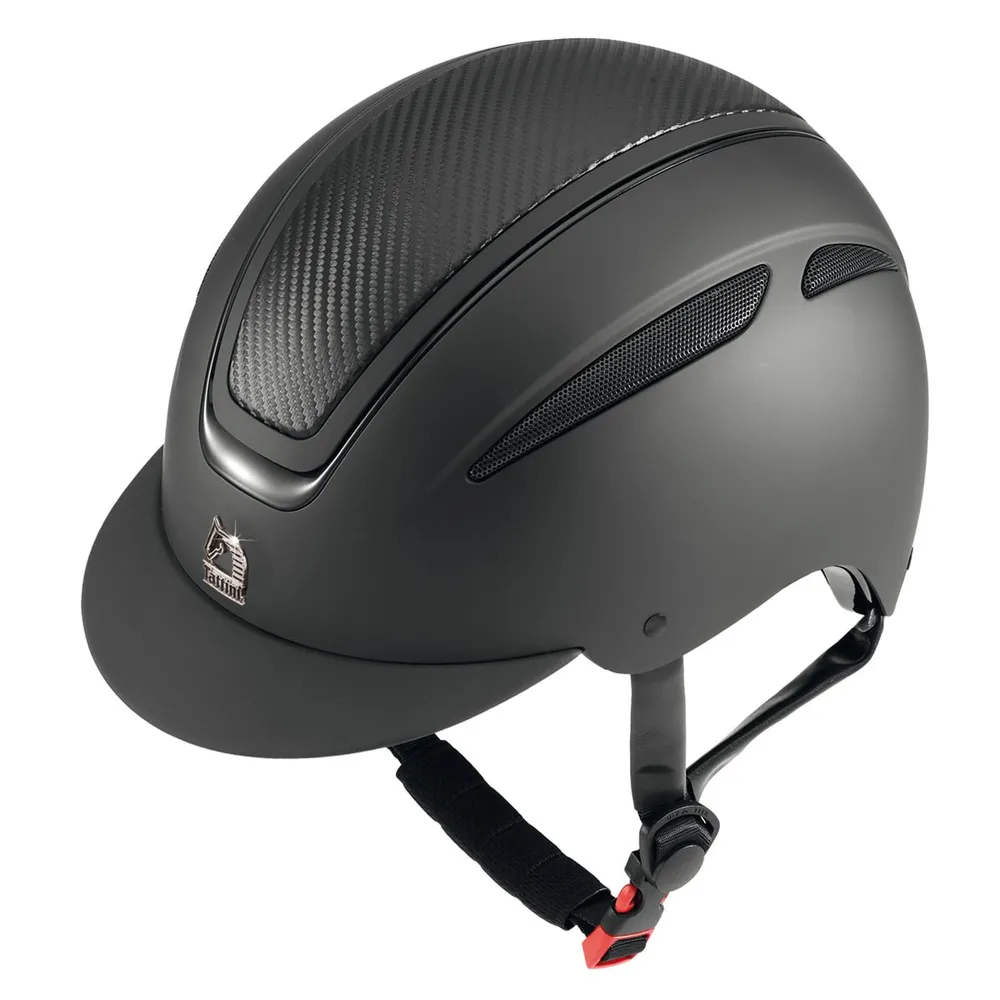 Шлем для верховой езды регулируемый Tattini MARTE, Чёрный, размер M 56-58 см, 56-58