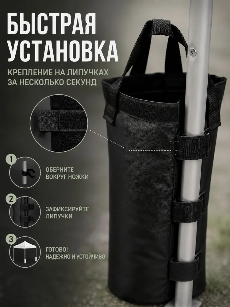 Утяжелители для палатки 4 шт, грузы для тента, 4 шт, фото 3