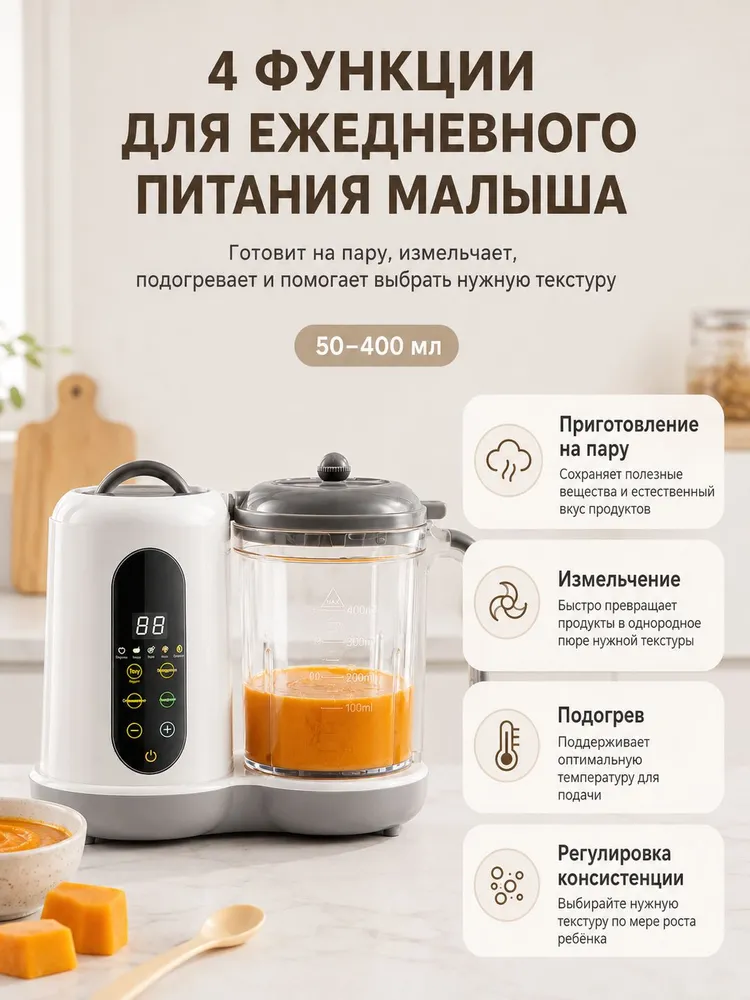 Портативный блендер 186, разноцветный, вариант, фото 2
