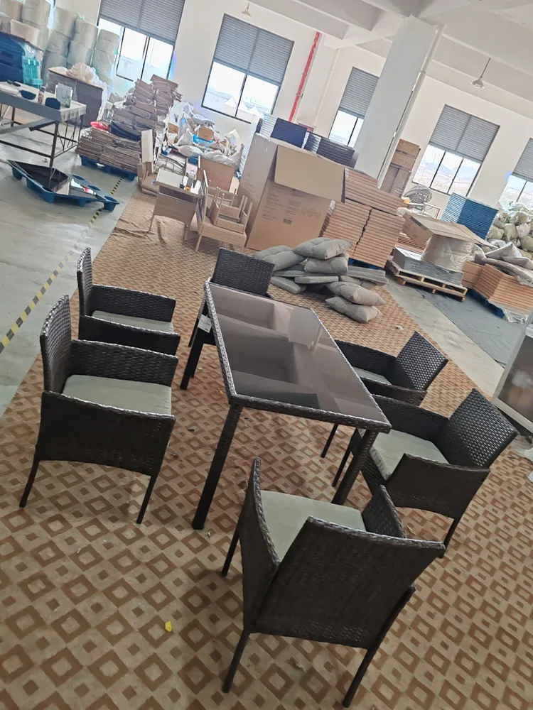 Набор мебели KD Rattan 6 кресел и стол искусственный ротанг, Арт. JS-R005, вариант, фото 5