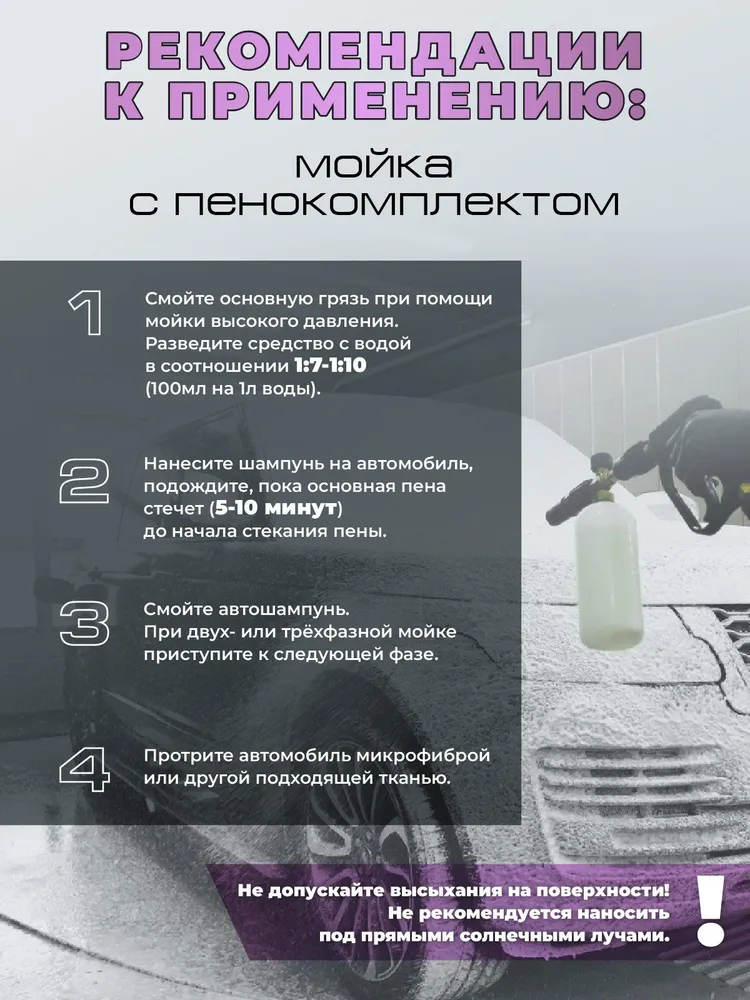 Активный шампунь NEXXO для моек самообслуживания "7" 20кг, 20 кг, фото 6
