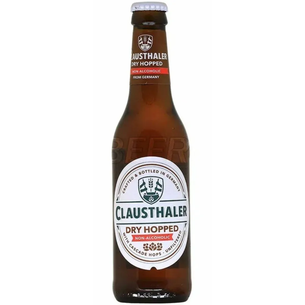 Пиво безалкогольное 0,4% Clausthaler Dry Hopped 0,33 л, 330 мл