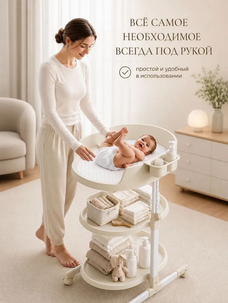 Пеленальный стол, стол для пеленания, вариант, фото 2