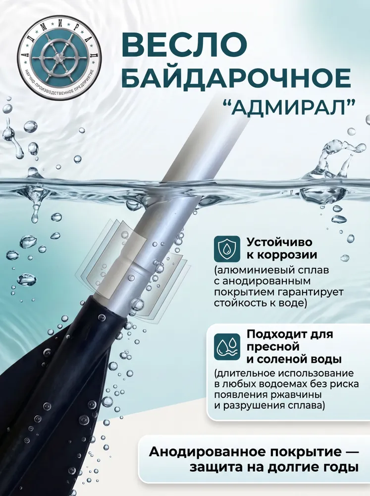 Весло, 220 см, вариант, фото 4