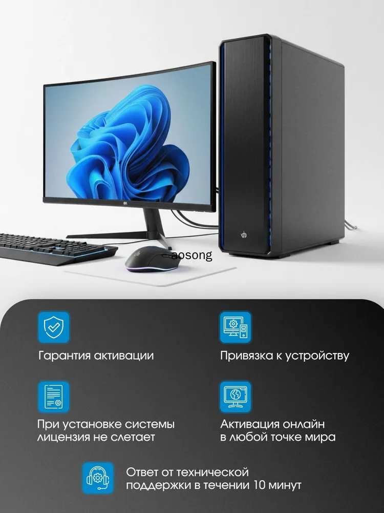 Windows 11 Pro / Русская версия DVD ОЕМ, вариант, фото 2