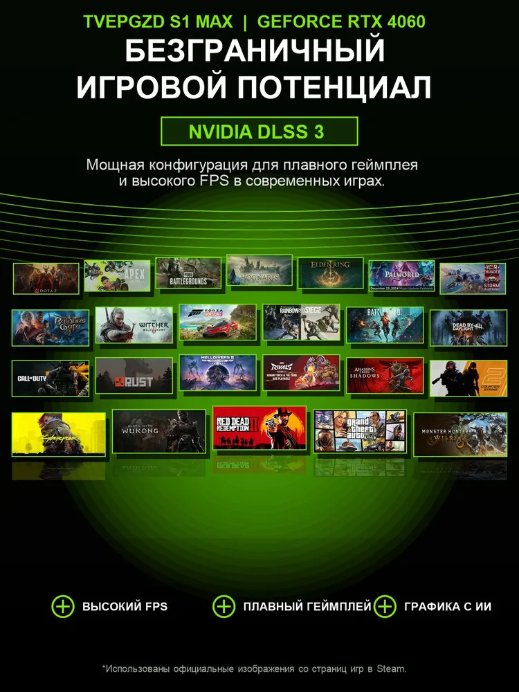 TVEPGZD Игровой ноутбук 16", Intel Core i7-11370H, RAM 16 ГБ, SSD 512 ГБ, NVIDIA GeForce RTX 4060 (8 Гб), Windows Pro, серый металлик, Русская раскладка, 16 ГБ, 512 ГБ, фото 3