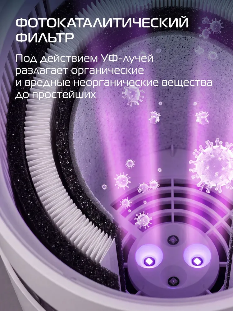Фильтр очищающий NEOLINE NFH-50 для очистителей воздуха NAP 50/55, вариант, фото 6