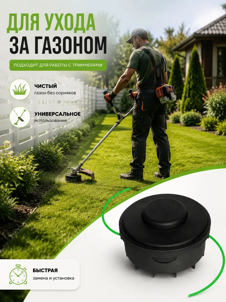 Косильная головка 2-2 для триммера STIHL FSA56 FSA57 FSE52, заменяемая катушка для триммера, вариант, фото 2