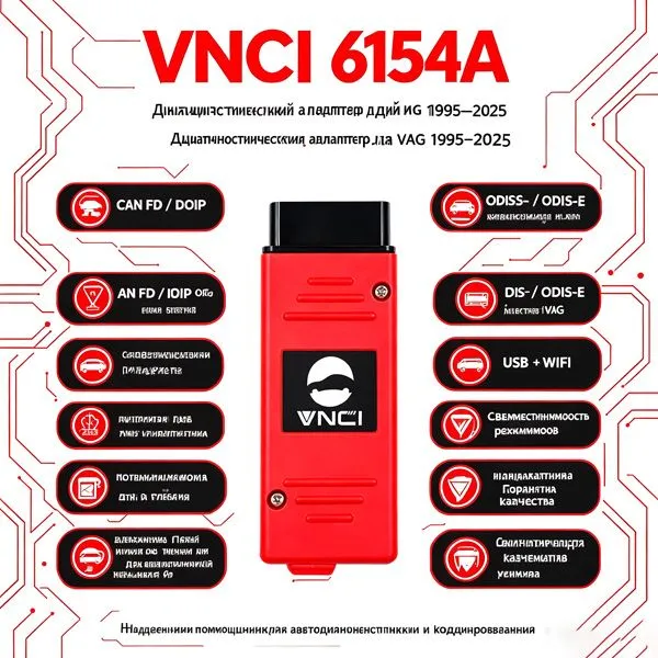 Программатор для чип-тюнинга, 12 Вт арт. VNCI 6154A, 12 Вт, фото 6