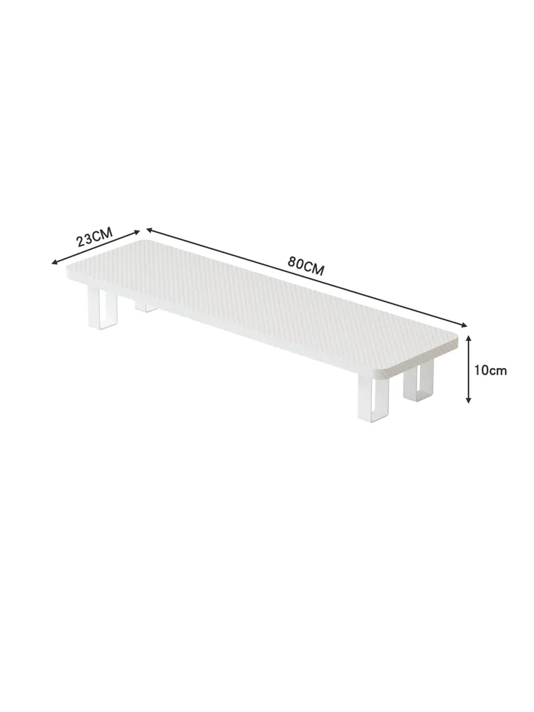 Подставка под монитор на стол, цвет: Белый карбон 80*23*10cm, 80x23, фото 5