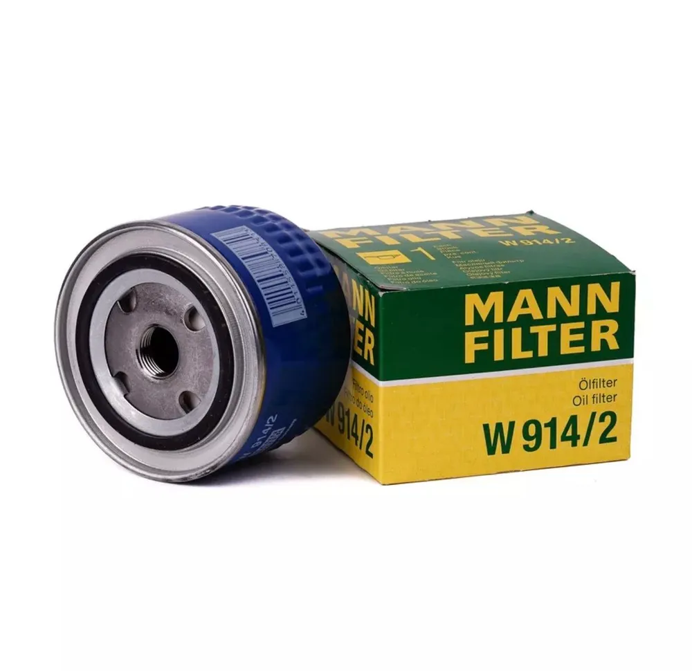 Фильтр масляный MANN-FILTER W914/2 ВАЗ 2108-2115, Lada Гранта, Ларгус, Калина, Приора, Веста, Datsun, вариант, фото 2
