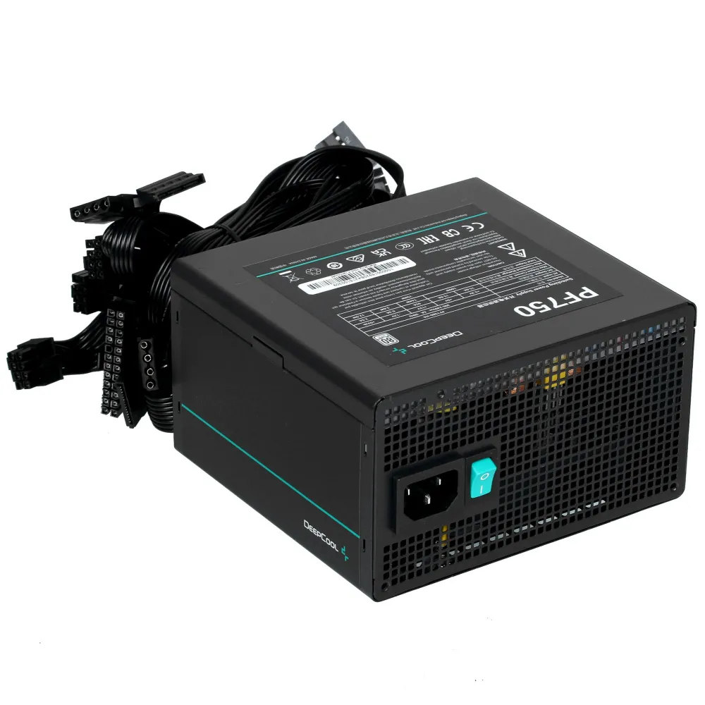 Блок питания для ПК DeepCool PF750, 750 Вт (750W), ATX 2.4, 80 PLUS Standard, 750 Вт, 750 Вт, фото 5