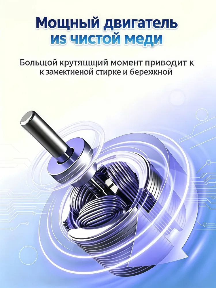 Портативная стиральная машина, полуавтоматическая объемом9 л, удобная и практична, вариант, фото 6