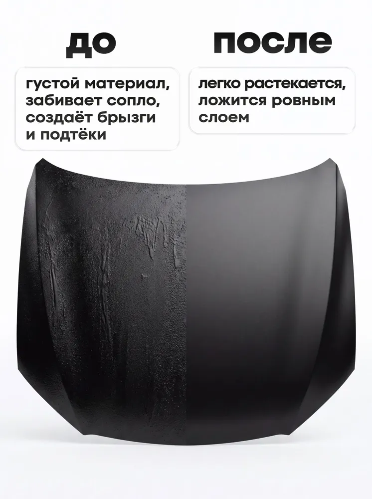 Разбавитель акриловый универсальный MIPA BC растворитель для базовых автоэмалей 1 л, стандартный состав для металлика и автомобильных красок мипа, 1 л, фото 5