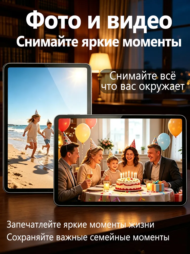 Планшет, 10.1" 16 ГБ/1024 ГБ, оранжевый, 16 ГБ, 1024 ГБ, фото 3