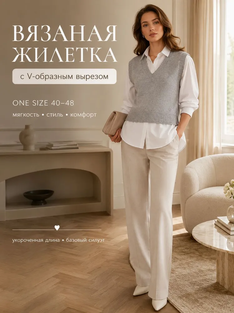 Жилет трикотажный SW33T, вариант