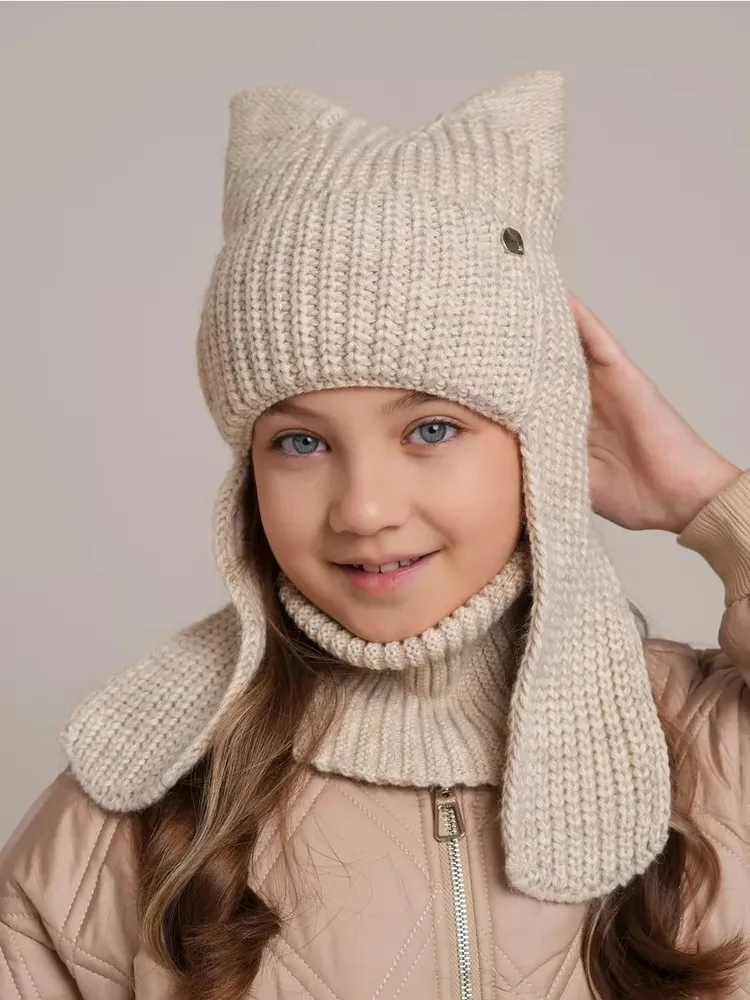 Шапка ушанка Kipkeeva, 2 шт, 2 шт, фото 5