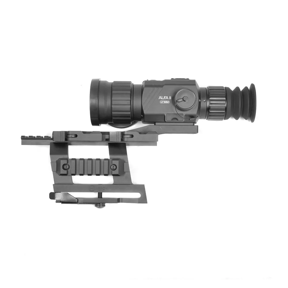 Тепловизионный прицел ARKON Alfa (Альфа) II LT50M, объектив 50 мм, VOx 384х288 рх, 12 m, обнаружение до 1181 м, zoom 4.6-36.8, OLED 1024х768, WiFi, 384x288, фото 2