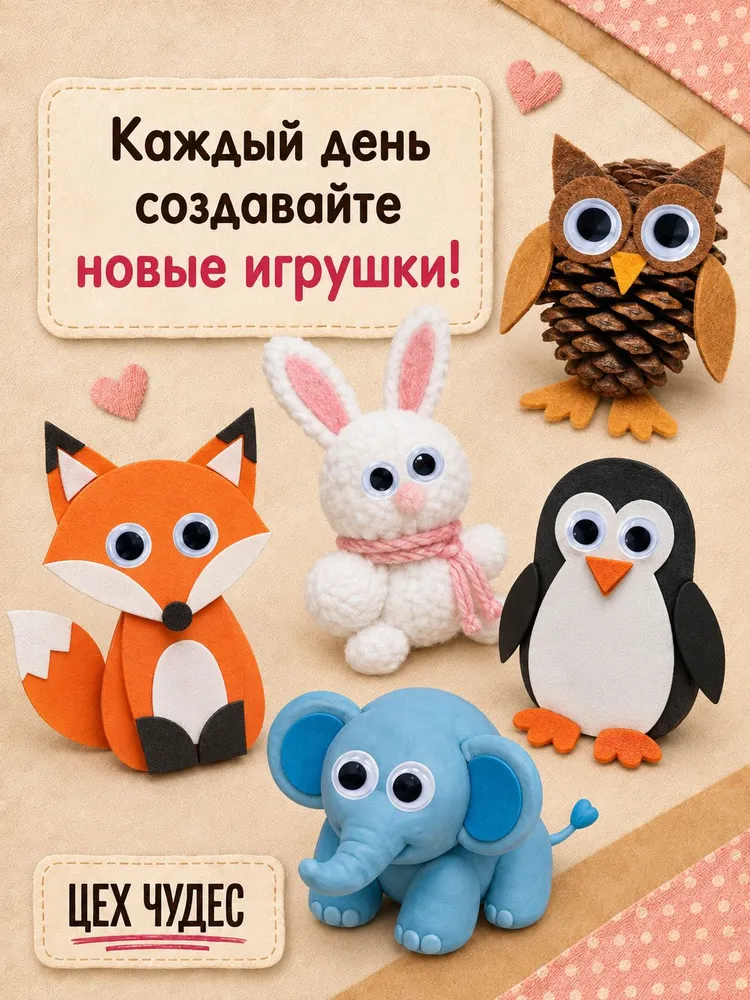 Глазки для игрушек; 800 штук, вариант, фото 4