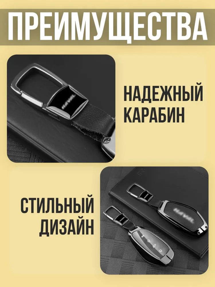 Чехол для ключа Haval Pro H3, H5, H9, F7 New, вариант, фото 3