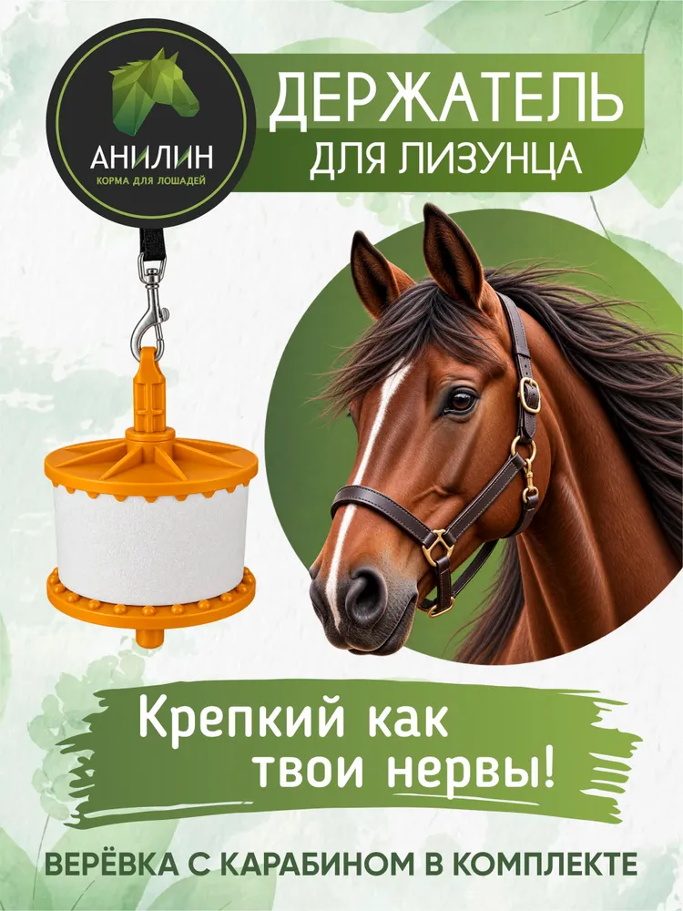 Держатель для лизунца, ликита цв. желтый, желтый