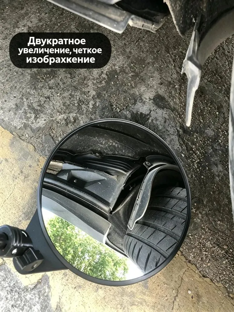 Зеркало досмотровое инспекционное телескопическое WIEDERKRAFT WDK-65458, вариант, фото 6