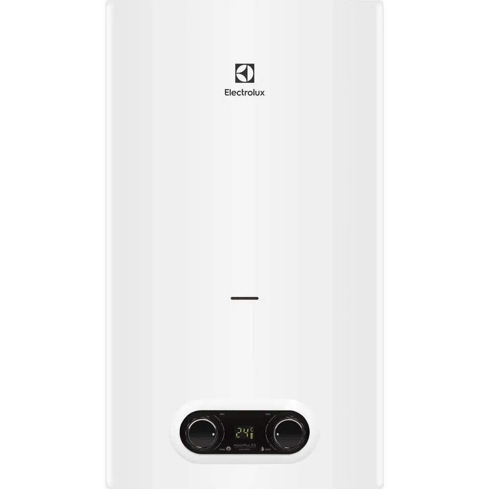 Газовая колонка Electrolux GWH 14 NanoPlus 2.0 НС-1173664, 14 л/мин, дисплей, белая, 14 л, фото 2