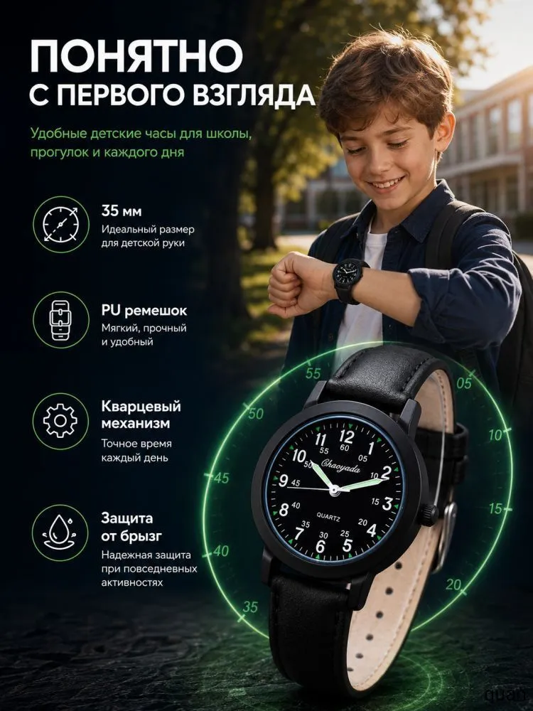 Часы наручные Кварцевые, вариант, фото 4