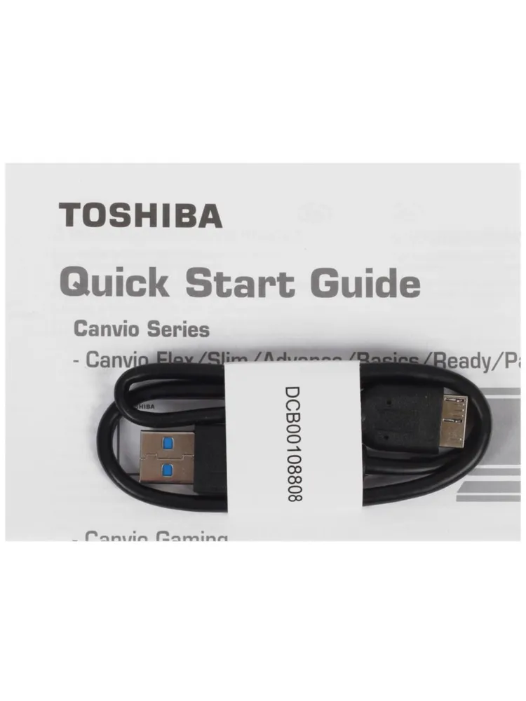 Toshiba Внешний жесткий диск (HDTB540MK3CA), Пластик, черный, черный, фото 4