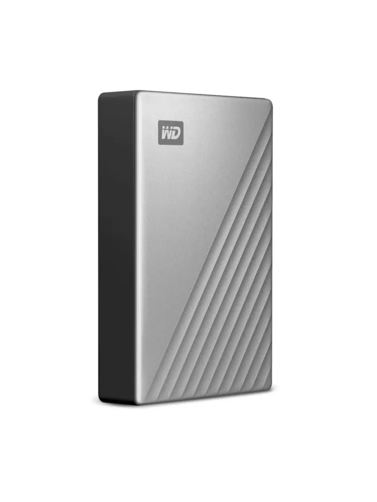 Western Digital 5 ТБ Внешний жесткий диск (WDBPMV0050BSL-WESN), Металл, серебристый, 5 ТБ, фото 2