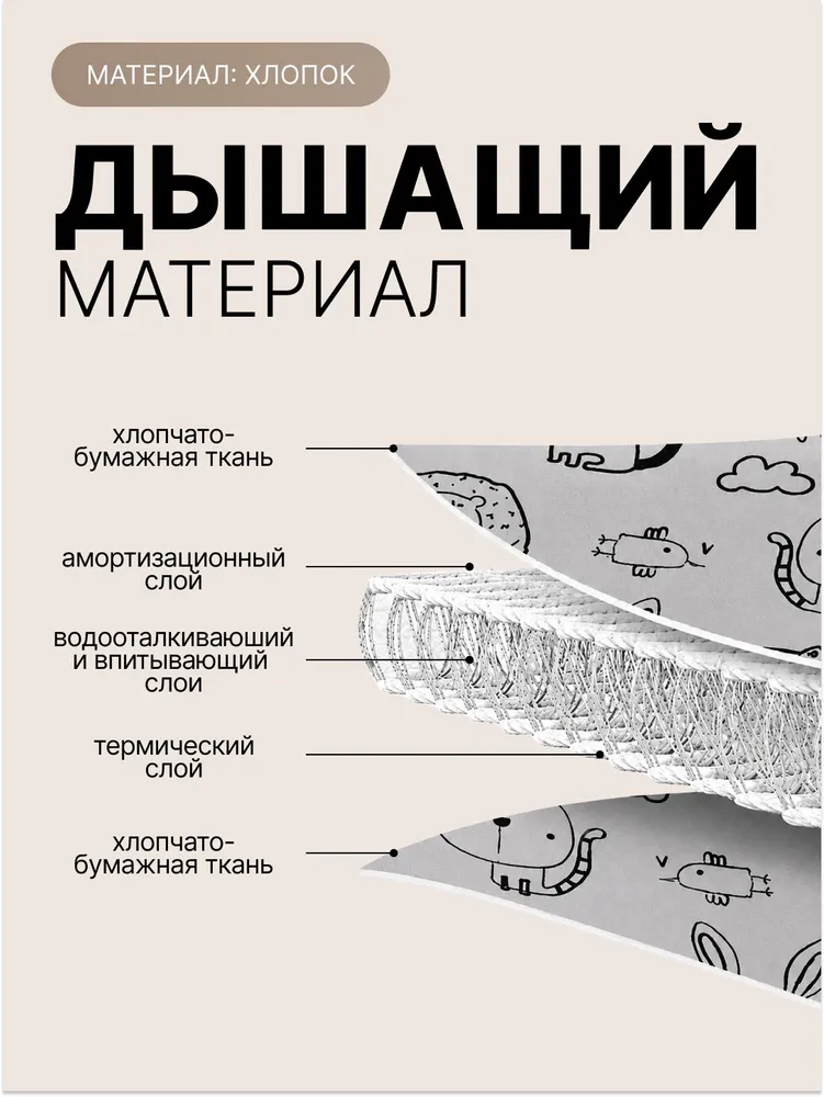Фиксатор держатель головы ребенка в автокресло в машину / серый, серый, фото 3