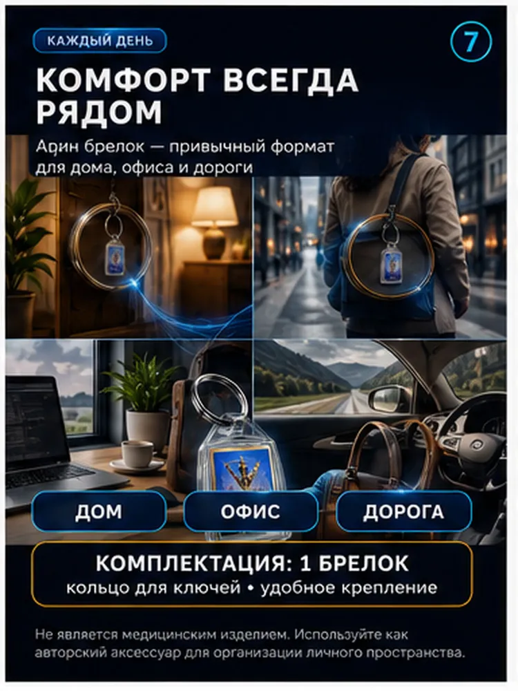 Защита от излучений, геопатогенных зон, Матрица "Комфорт" Панова А.Ф., Брелок, гармонизация пространства, защита дома, вариант, фото 5