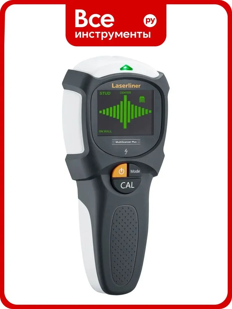Универсальный детектор для дерева Laserliner MultiScanner Plus металла и кабелей 080.967A, вариант