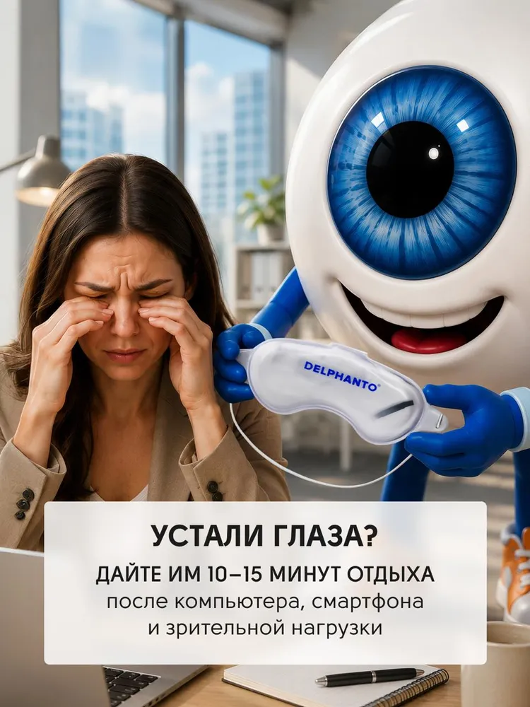 Маска для глаз согревающая SPA для расслабления, паровая маска для глаз, успокаивающая, вариант, фото 2