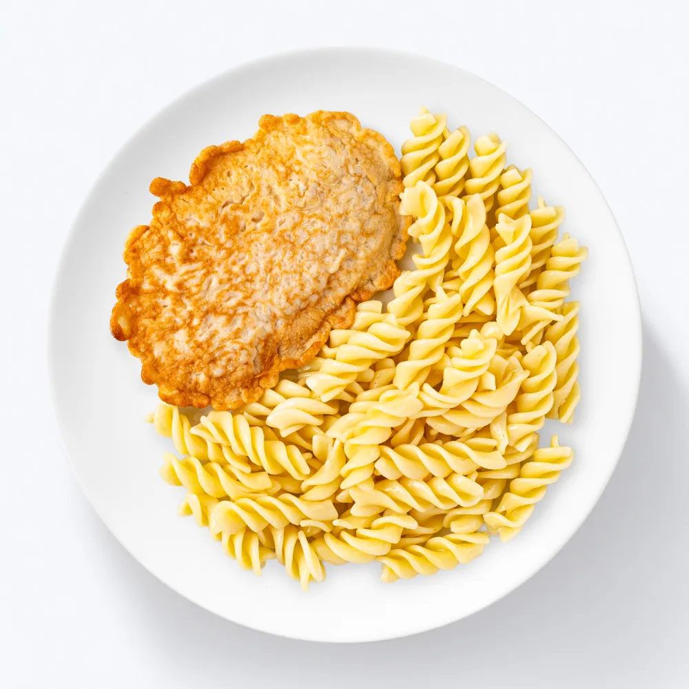 Шницель куриный в яйце с макаронами 200 г, Cook Chart, 200 г
