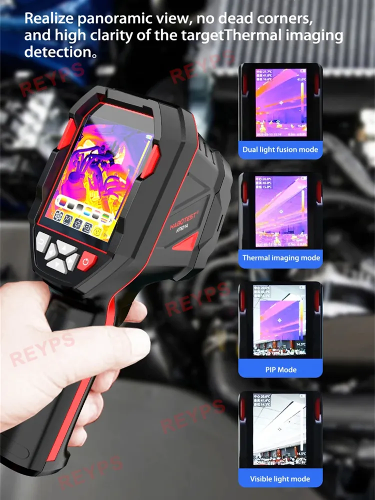 HABOTEST HT821A перезаряжаемая тепловизионная камера -20 C 550 C, водонепроницаемая, пылезащищенная и противоударная портативная, вариант, фото 2