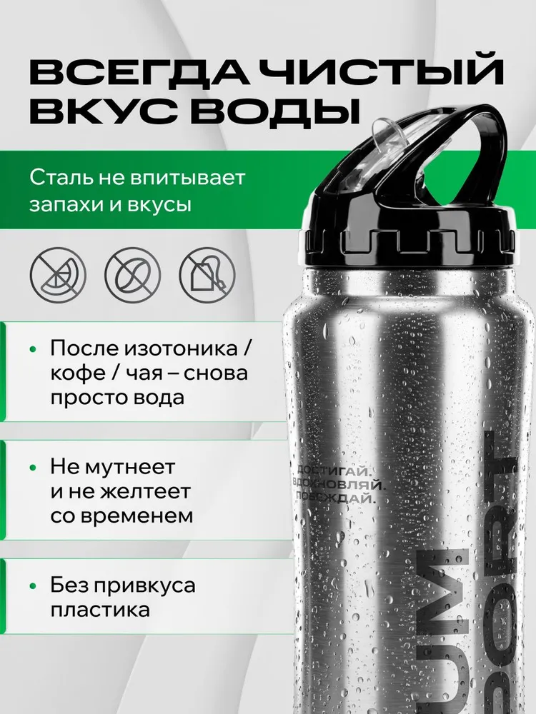 IPSUM Dr.Dzidzariya Спортивная бутылка, 600 мл, 600 мл, фото 3