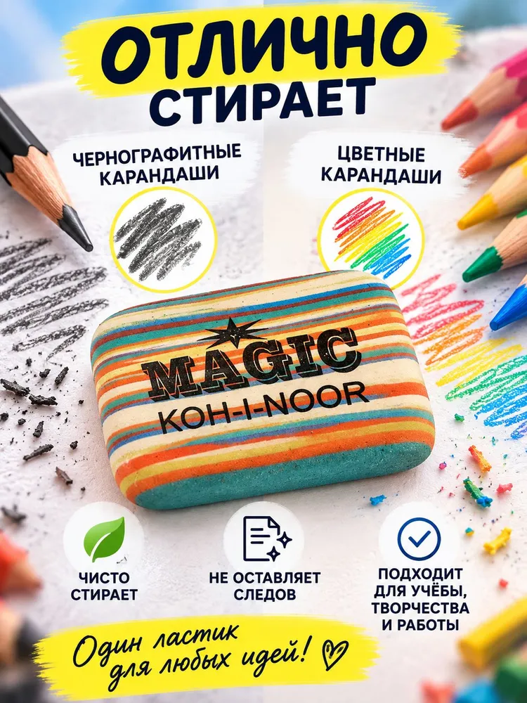 Ластик Magic 1 штука, вариант, фото 3