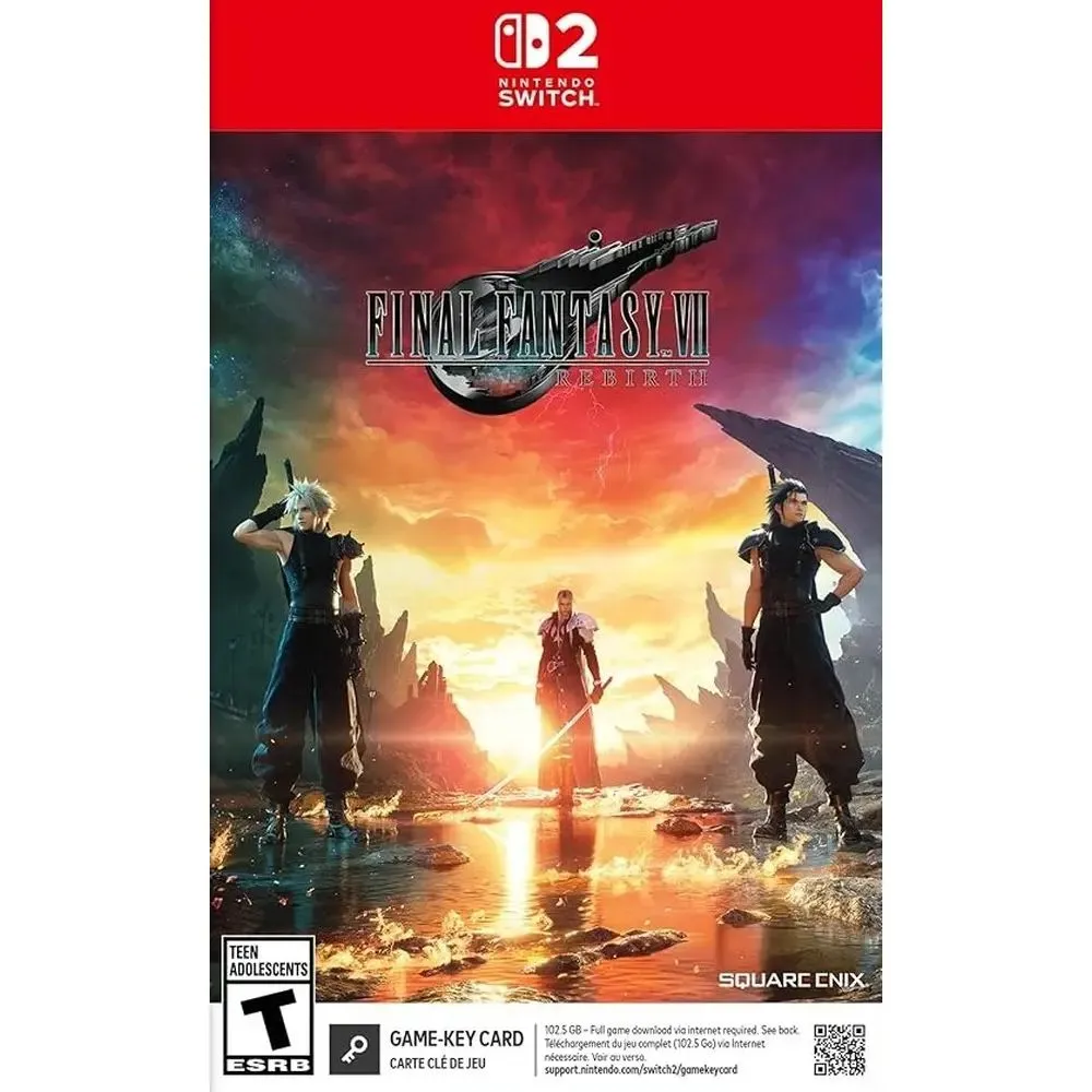 Игра Final Fantasy VII Rebirth Day One Edition (Nintendo Switch 2)