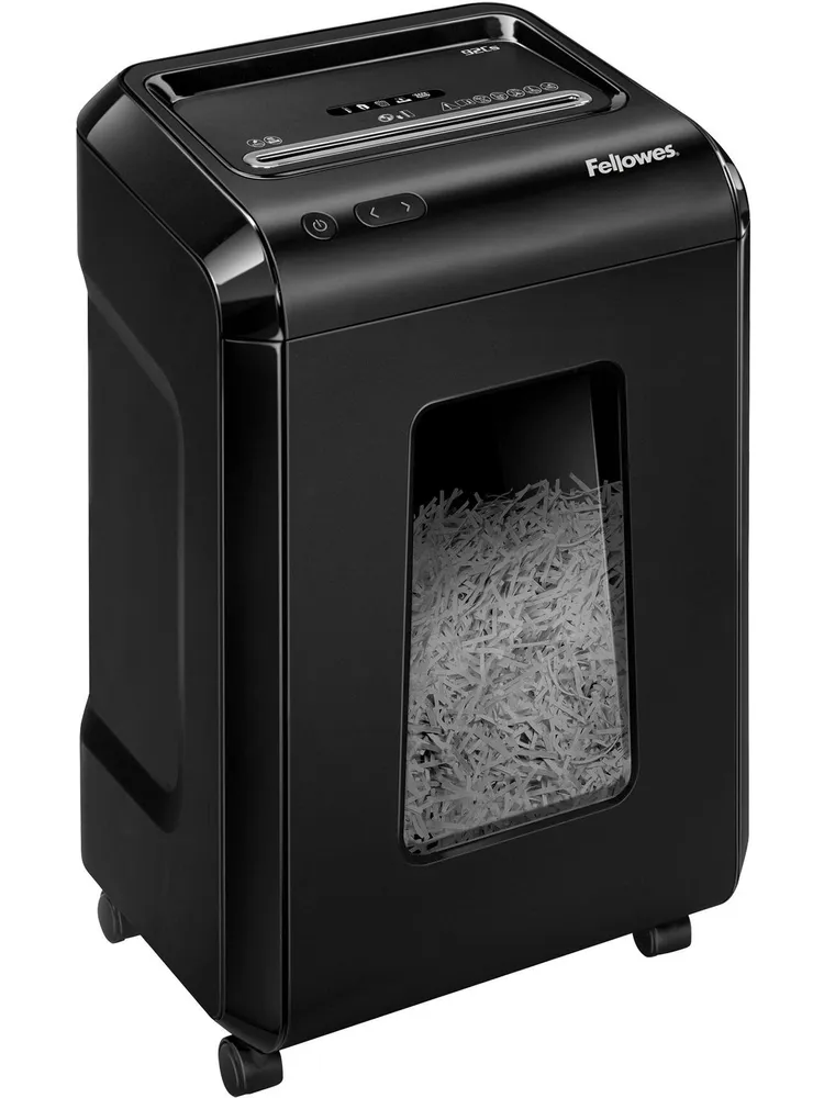 Fellowes FS-17193 Шредер Powershred 92Cs 01 P-4, 4х38мм, 18лст., 25лтр., уничтожает: скобы, карты, скрепки, CD, 4x38 мм, фото 3