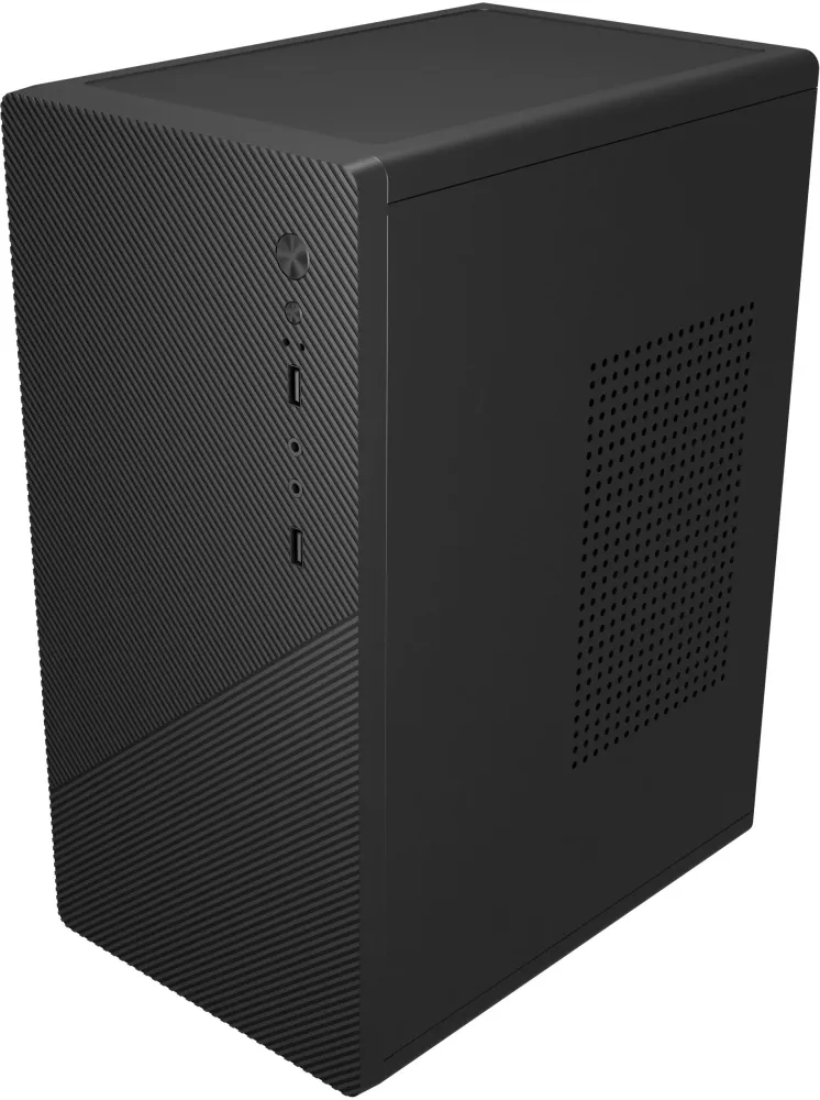 Компьютерный корпус Accord Entry ACC-2054B черный без БП mATX 1x80мм 2xUSB 2.0 audio, 1x80 мм, фото 2