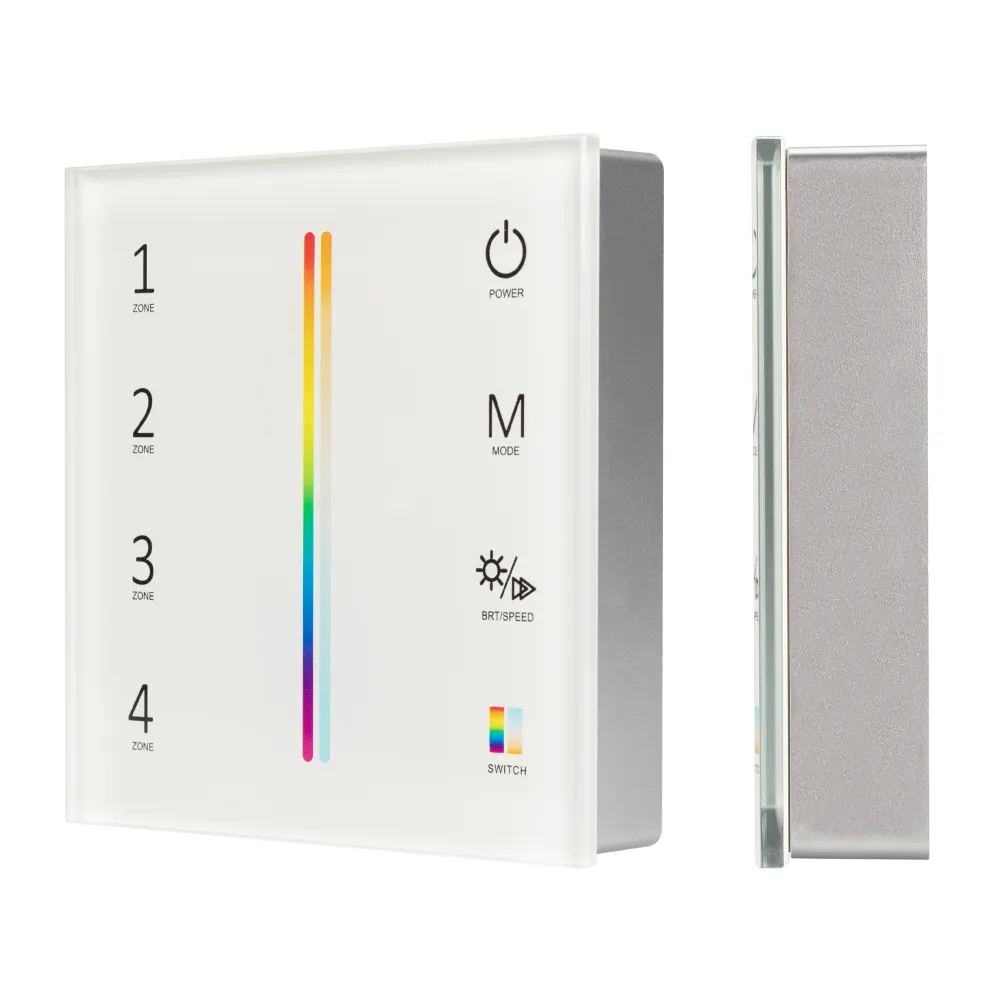 Панель Sens SMART-P55-MULTI White (3V, 4 зоны, 2.4G) (Arlight, IP20 Пластик, 5 лет), 2,4 г, фото 2